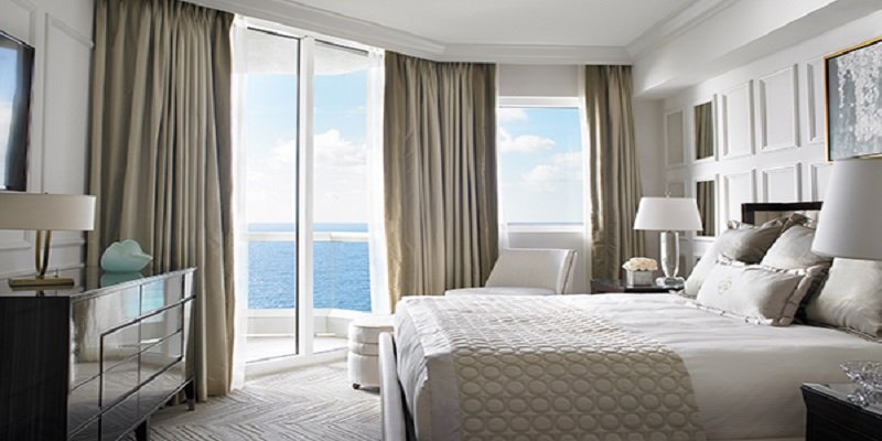 Acqualina Resort in Sunny Isles Beach Deluxe One-bedroom Oceanfront Hotel Suite